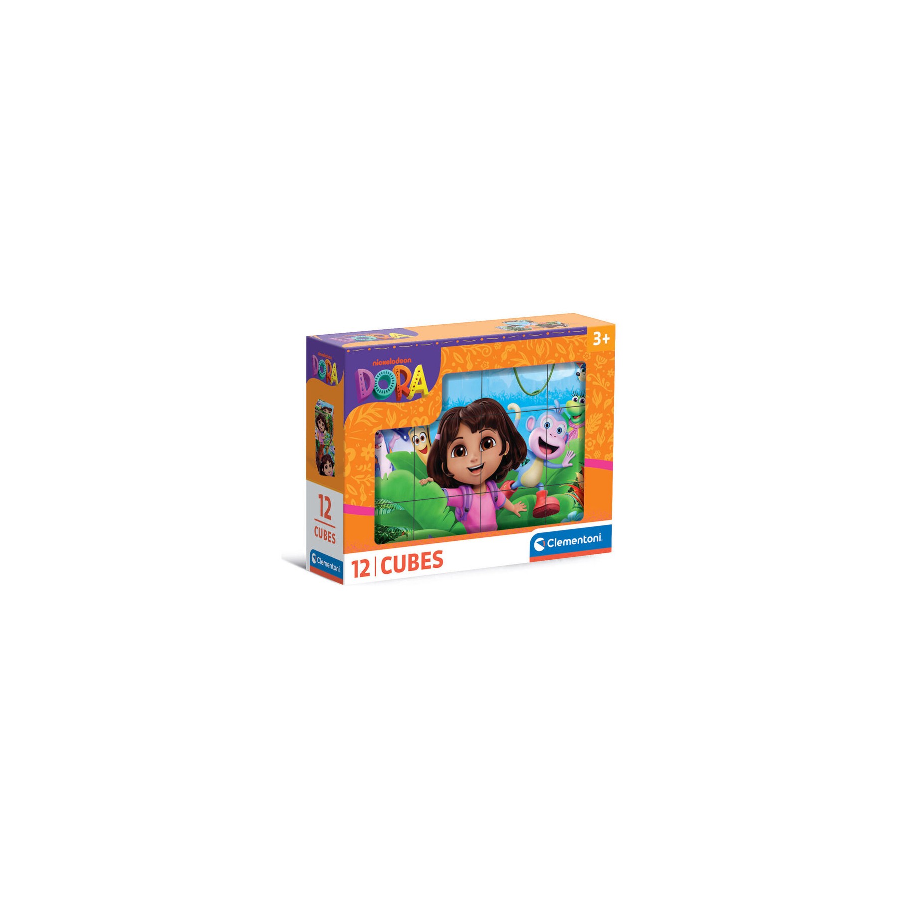 Puzzle cubo Dora la Exploradora 12pzs