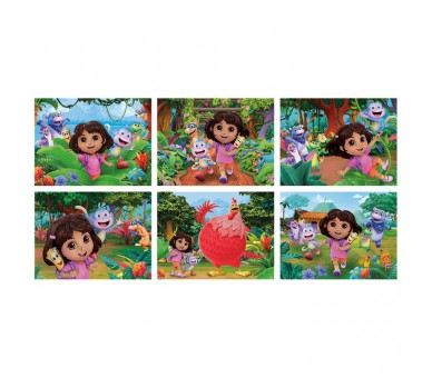 Puzzle cubo Dora la Exploradora 12pzs
