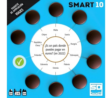 Expansion Viajes Juego Smart 10 español