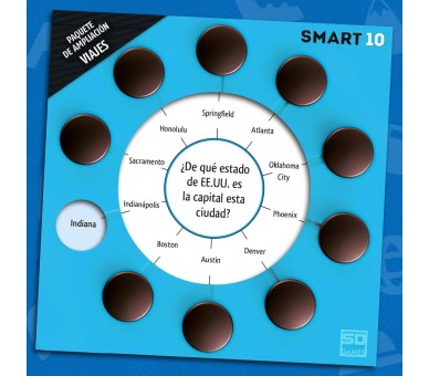 Expansion Viajes Juego Smart 10 español
