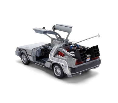 Replica DLorean Hollywood Rides Time Machine 40th Anniversary Regreso al Futuro
