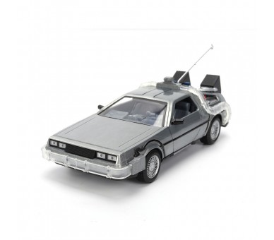 Replica DLorean Hollywood Rides Time Machine 40th Anniversary Regreso al Futuro