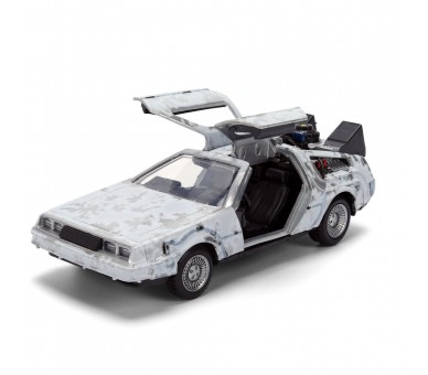 Replica Dlorean Efecto Hielo Time Machine 40th Anniversary Regreso al Futuro
