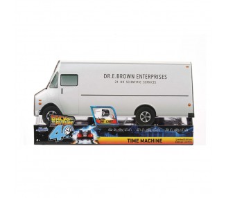 Replica Dlorean Efecto Hielo Time Machine 40th Anniversary Regreso al Futuro