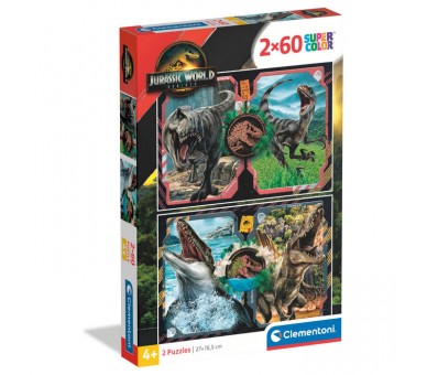 Puzzle Jurassic World 2x60pzs