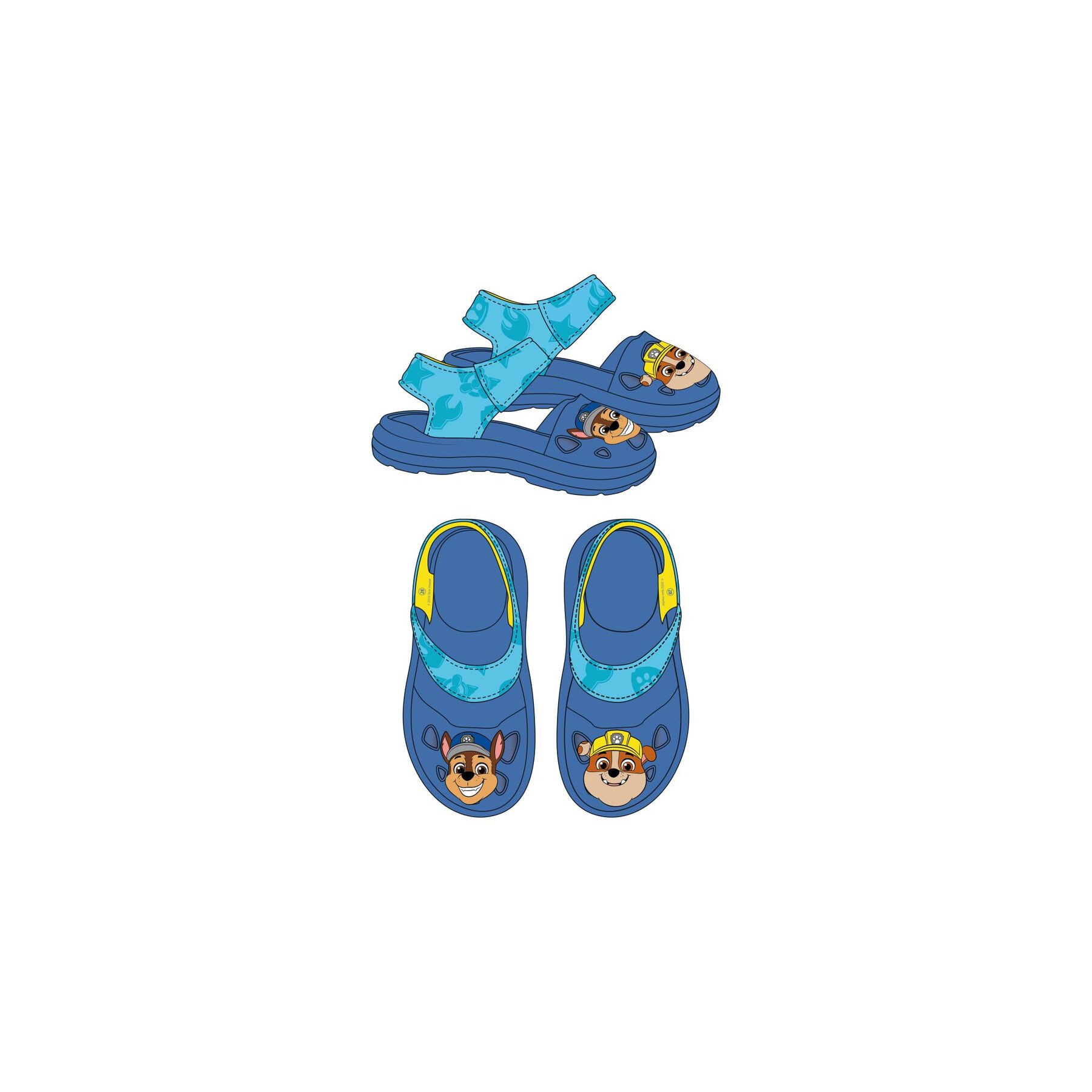 Sandalias Patrulla Canina Paw Patrol