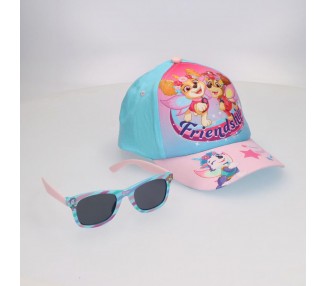 Set gorra + gafas sol Skye Patrulla Canina Paw Patrol