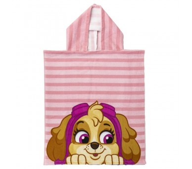 Poncho toalla Patrulla Canina Paw Patrol microfibra