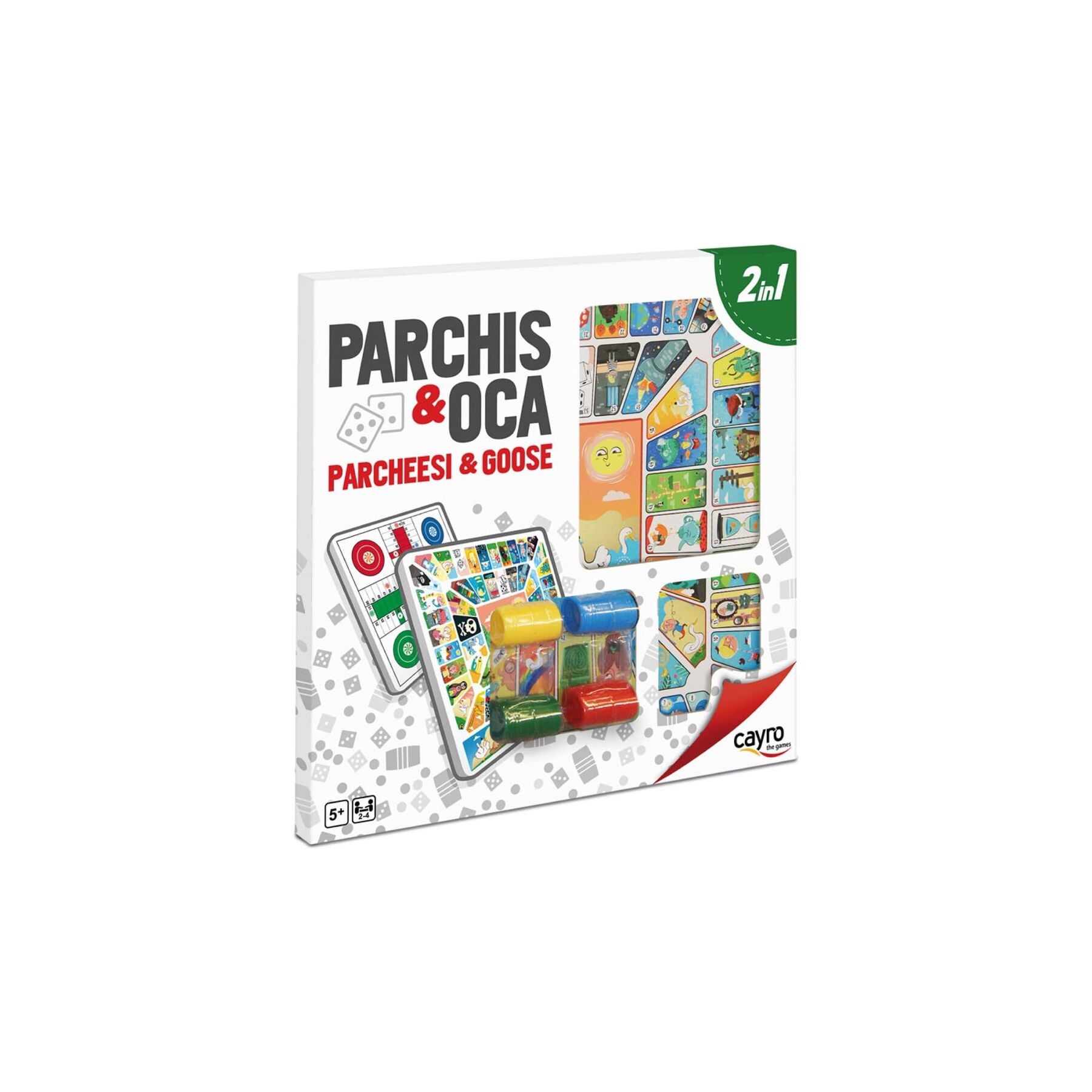 Juego Parchis y Oca