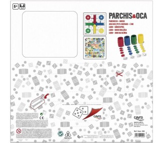 Juego Parchis y Oca