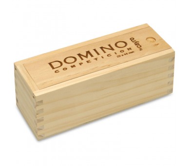 Domino Competicion Caja de madera