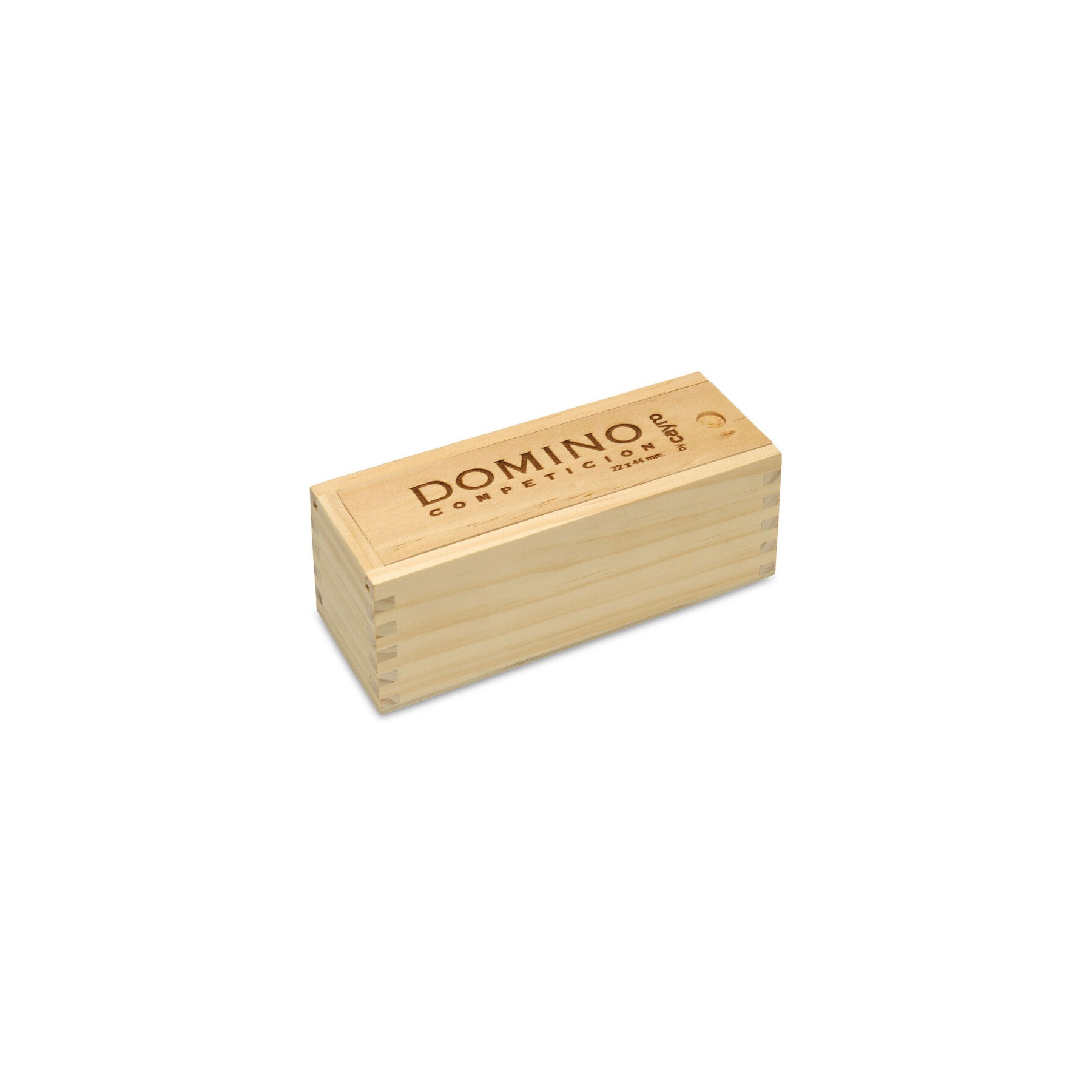 Domino Competicion Caja de madera