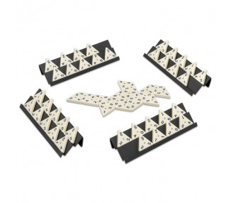 Domino Triangular caja metal