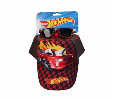Set gorra + gafas sol Hot Wheels