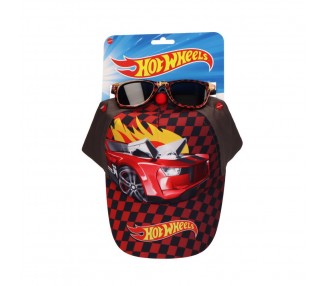 Set gorra + gafas sol Hot Wheels