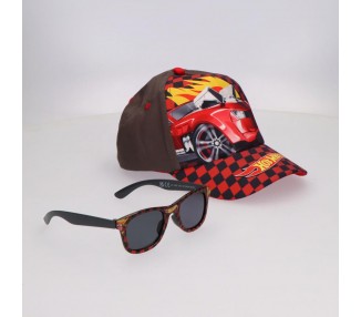 Set gorra + gafas sol Hot Wheels