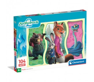 Puzzle Zootropolis 2 104pzs
