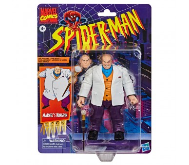 Figura Kingpin Spider-Man Vintage Marvel Comics 15cm