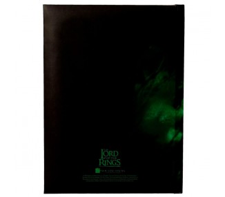 Cuaderno A5 One Ring To Rule Them All El Señor de los Anillos con luz