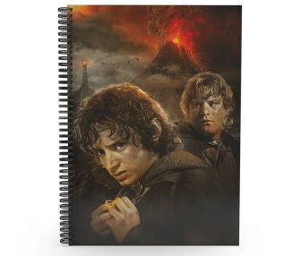 Cuaderno 3D Frodo and Sam El Señor de los Anillos
