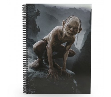 Cuaderno 3D Gollum El Señor de los Anillos