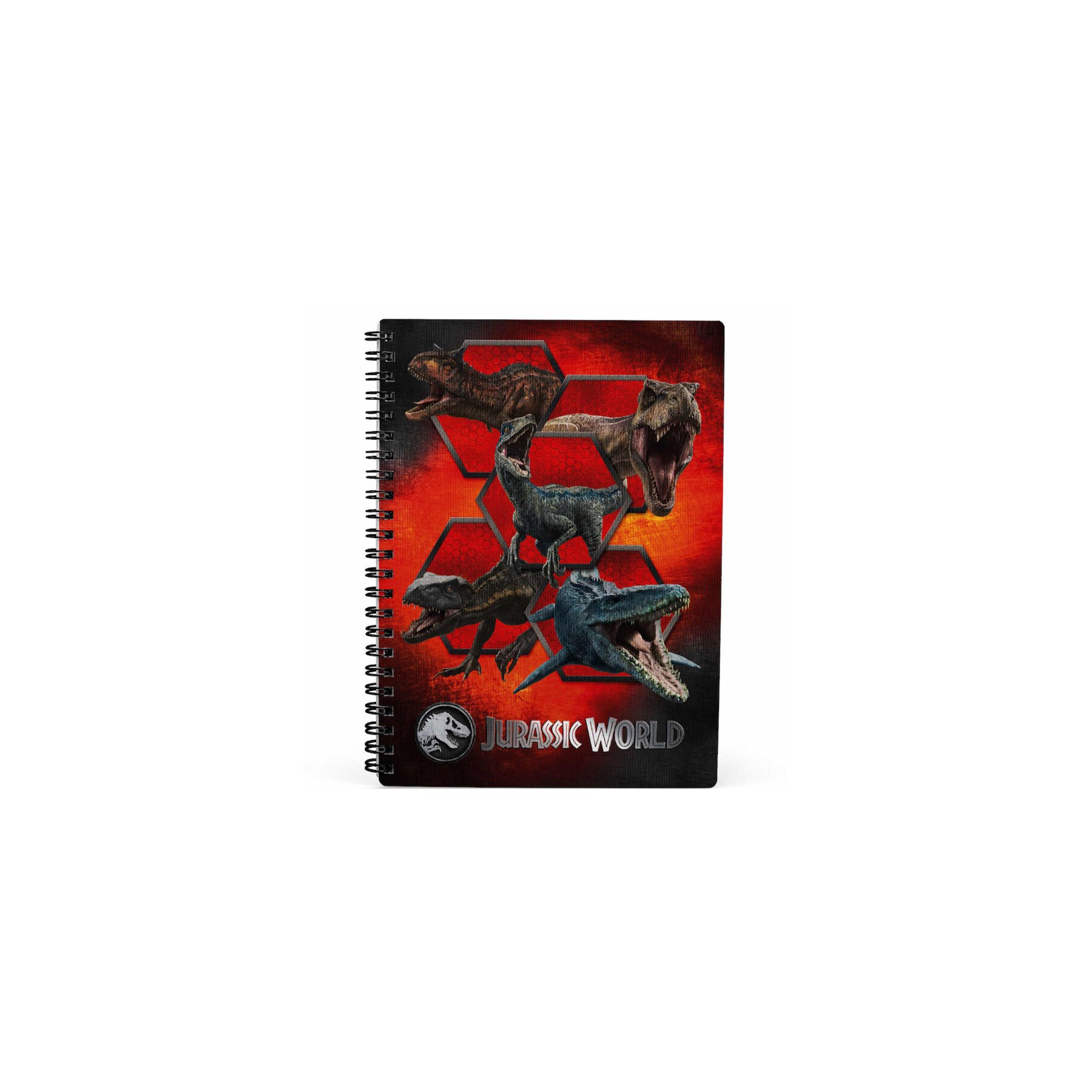 Cuaderno 3D Carnivorous Jurassic World