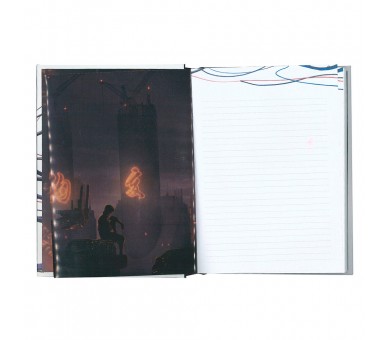 Cuaderno con luz Ghost in the Shell