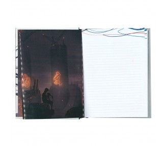 Cuaderno con luz Ghost in the Shell