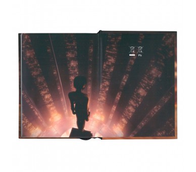 Cuaderno con luz City Ghost in the Shell