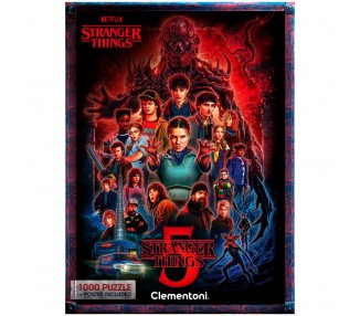 Puzzle Stranger Things 5 1000pzs