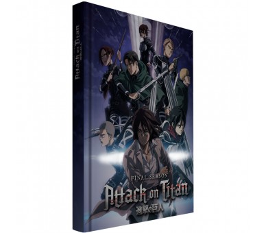 Cuaderno con luz Attack on Titans