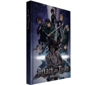 Cuaderno con luz Attack on Titans