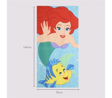 Toalla Ariel La Sirenita Disney microfibra