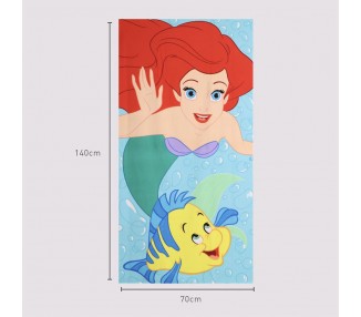 Toalla Ariel La Sirenita Disney microfibra