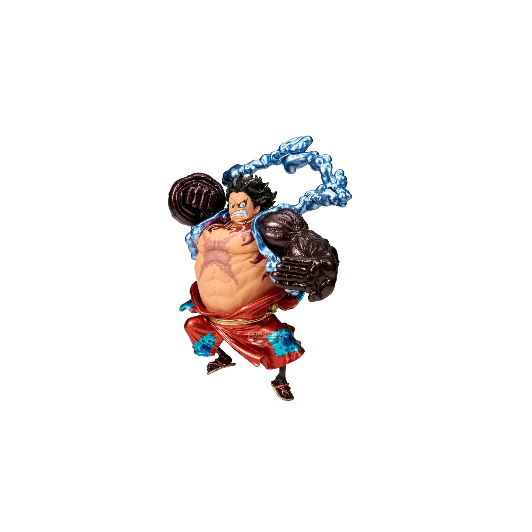 Figura Monkey D Luffy Gear 4 Boundman King of Artist One Piece 17cm