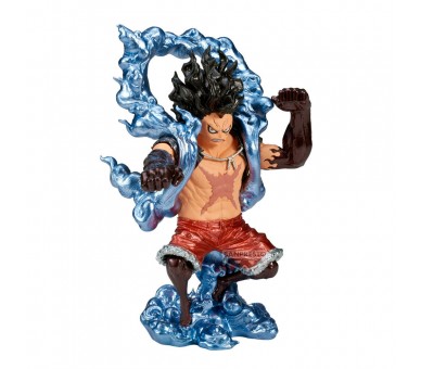 Figura Monkey D Luffy Gear 4 Snakeman King of Artist One Piece 19cm