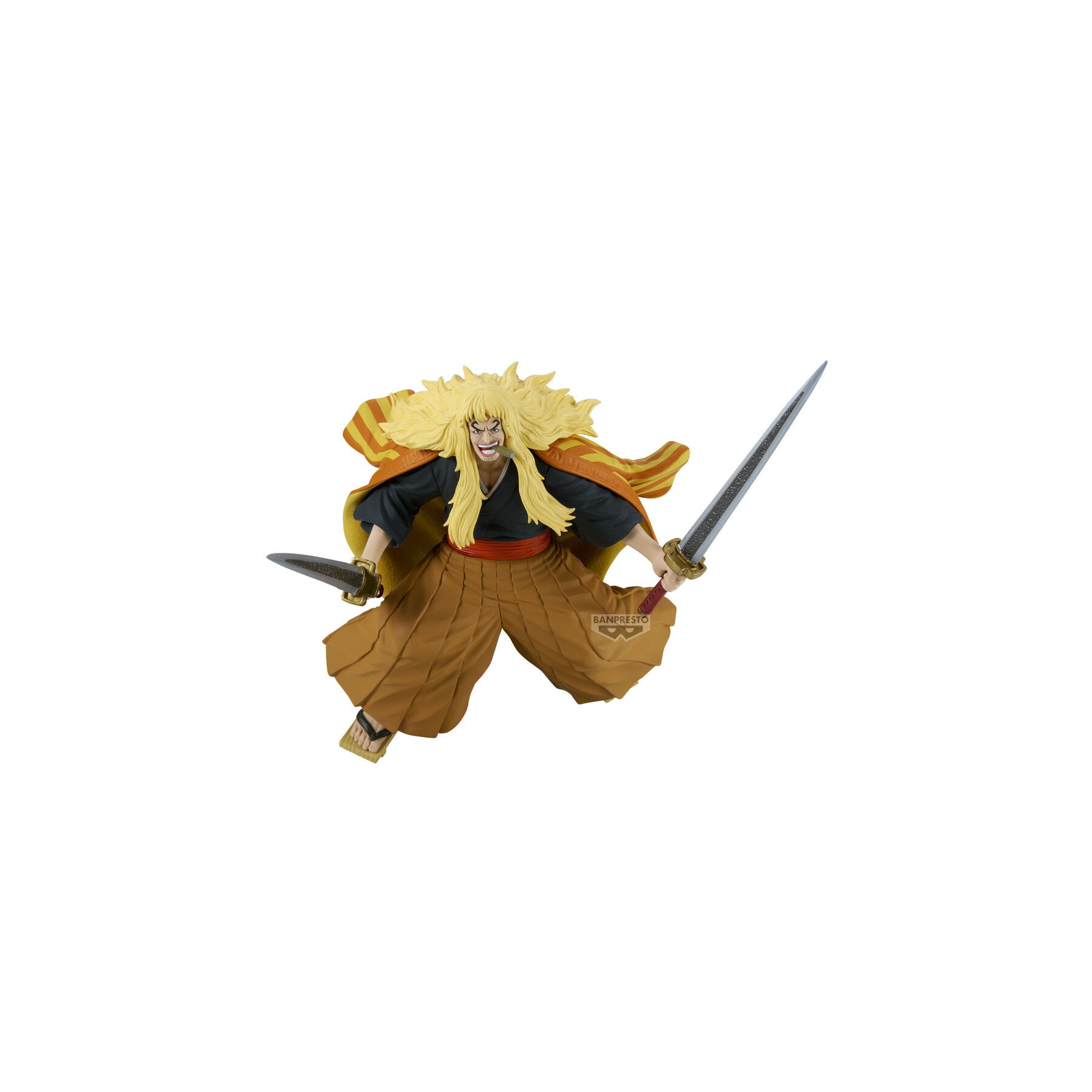 Figura Shiki El Leon Dorado Battle Record One Piece 16cm