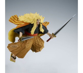Figura Shiki El Leon Dorado Battle Record One Piece 16cm