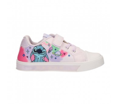 Zapatillas loneta Stitch Disney luces