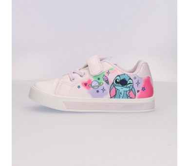 Zapatillas loneta Stitch Disney luces
