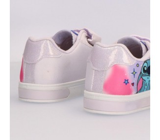 Zapatillas loneta Stitch Disney luces