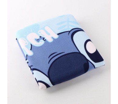 Poncho toalla Stitch Disney microfibra