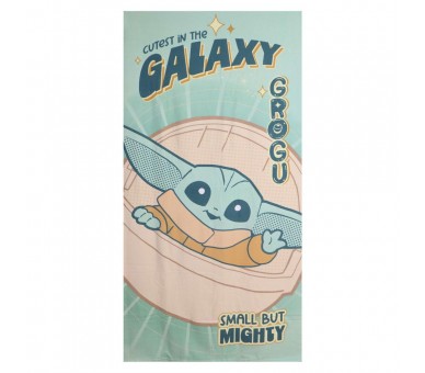 Toalla Grogu The Mandalorian Star Wars microfibra