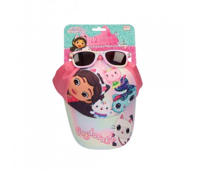 Set gorra + gafas sol La Casa de Muñecas de Gabby