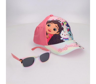 Set gorra + gafas sol La Casa de Muñecas de Gabby