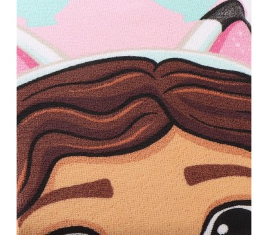 Poncho toalla La Casa de Muñecas de Gabby microfibra