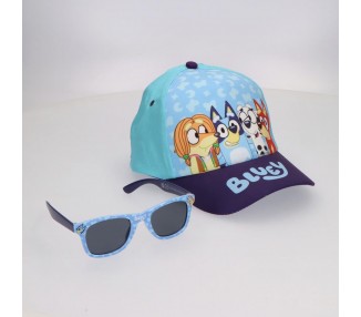 Set gorra + gafas sol Bluey