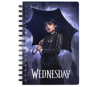 Cuaderno A5 lluvia Miercoles