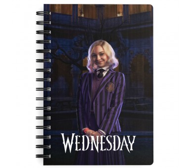 Cuaderno A5 Enid Miercoles