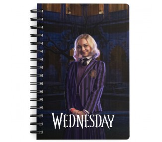 Cuaderno A5 Enid Miercoles